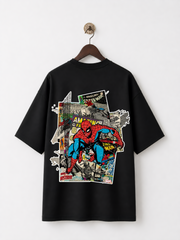 The Amazing Spider-Man - Vintage Comic Unisex Oversized T-Shirt