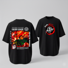 Tanjiro Kamado - Demon Slayer Unisex Oversized T-Shirt