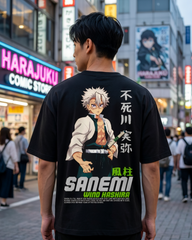 Sanemi - Demon Slayer Oversized T-Shirt