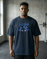 Akaza - Upper Rank Three - Demon Slayer Unisex Oversized T-Shirt