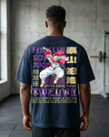 Akaza - Upper Rank Three - Demon Slayer Unisex Oversized T-Shirt