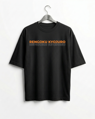 Rangoku Kyojuro - Demon Slayer Unisex Oversized T-Shirt