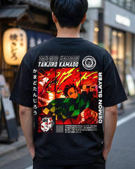 Tanjiro Kamado - Demon Slayer Unisex Oversized T-Shirt